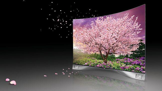 LG curved OLED TV