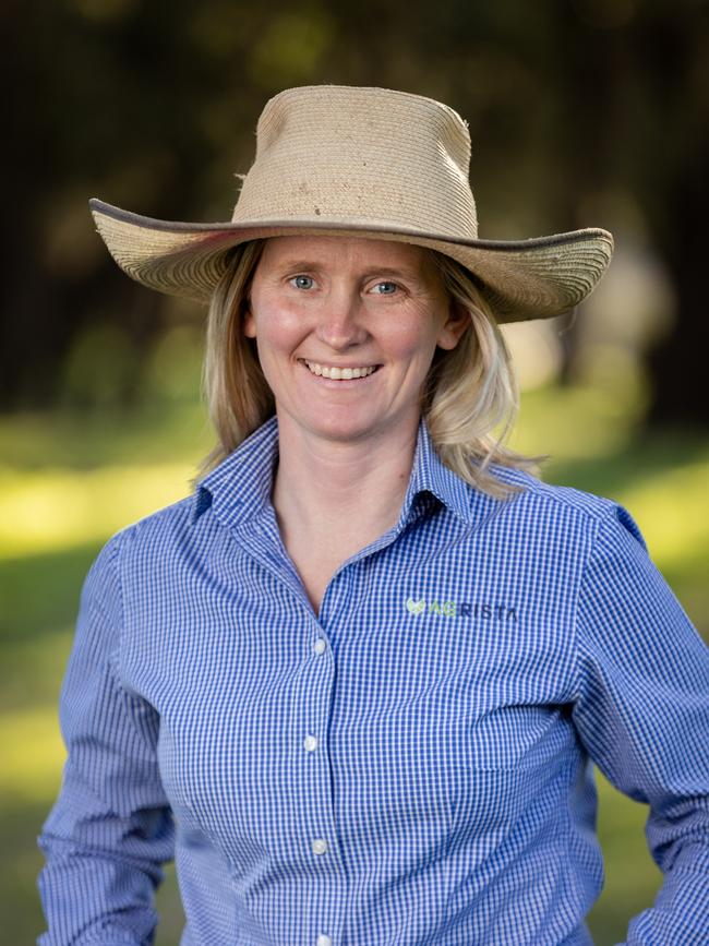 Agrista benchmarking consultant Ellie Hays, Wagga Wagga, NSW.