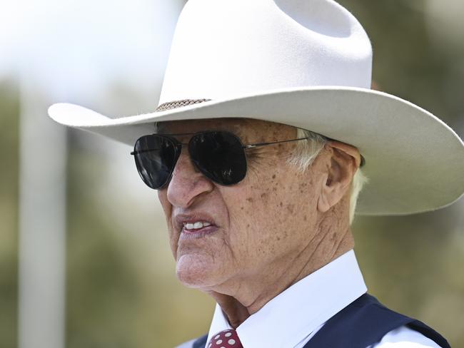 Federal Member for Kennedy, Bob Katter, said the out-of-control crime on the streets of North Queensland and across the country did not exist when he was growing up. Picture: NewsWire / Martin Ollman