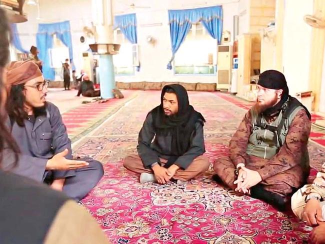 Neil Prakash in a propaganda ISIS video.