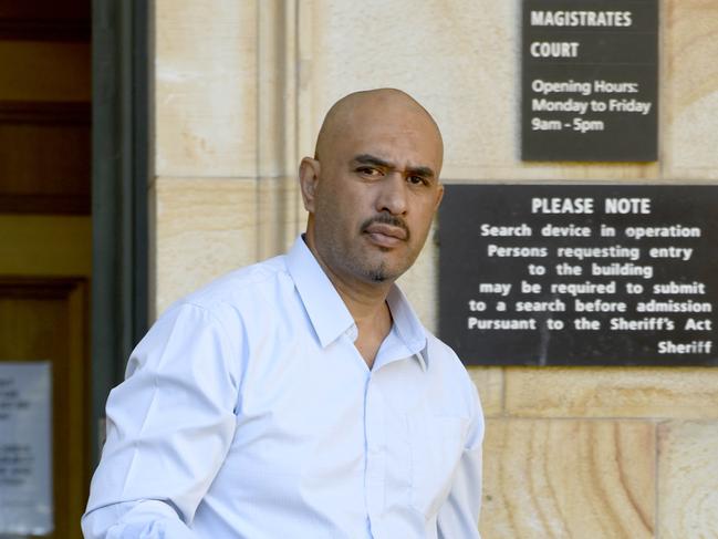 Tereapii Pokoina, pictured leaving Adelaide Magistrates court Picture: NewsWire / Naomi Jellicoe