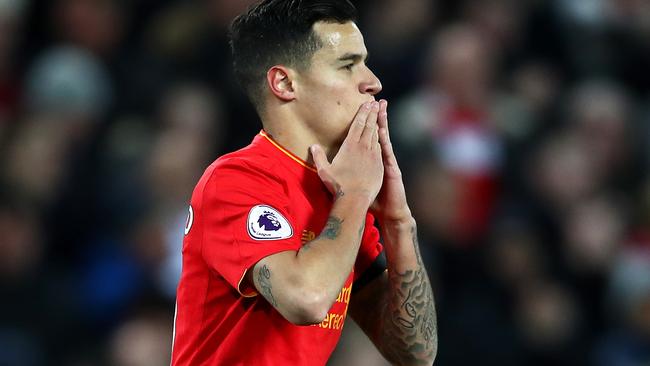Philippe Coutinho of Liverpool.