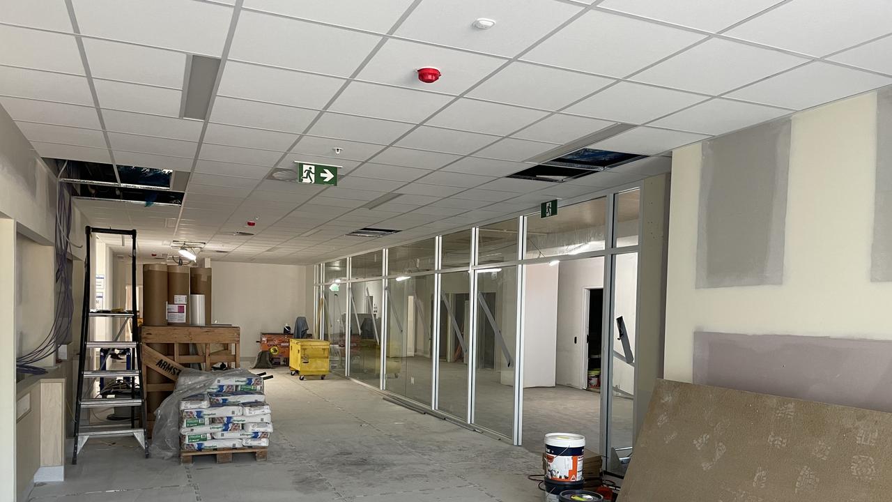 Sneak peek inside the new Tweed Valley Hospital build. Picture: Savannah Pocock