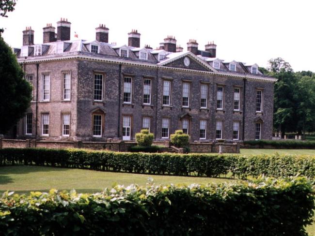 2001. The Althorp estate, the Spencer family home in Northamptonshire.