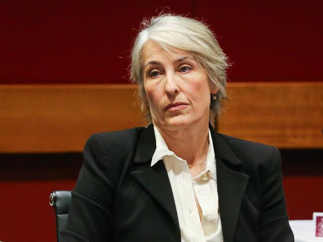 SYDNEY, AUSTRALIA : NewsWire Photos - SEPTEMBER 04 2024;  Sally Dowling SC, the NSW Director of Public Prosecutions during the NSW Budget Estimates at Parliament House in Sydney. Picture: NewsWire / Gaye Gerard