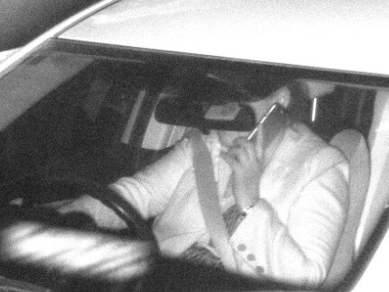 NEW IMAGE CAPTURED BY THE PORTABLE CAMERA.   SUNDAY TELEGRAPH EXCLUSIVE. EMBARGOED TILL SUNDAY THE 22ND SEP 2018. Motorists captured on mobile phones.. New mobile phone capturing cameras are to be introduced across NSW.