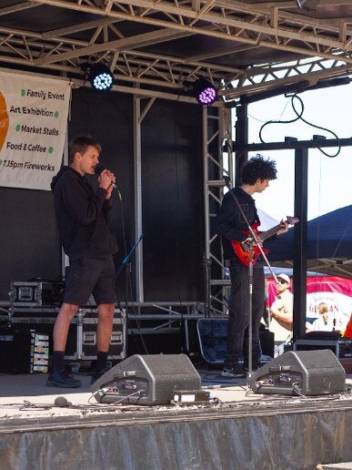 Musicians young and old from across the region performed at the Moore Park Beach Arts Festival.