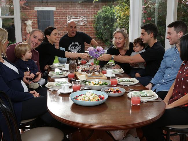 Cafe owners the Sahely family. Picture: Nicole Cleary