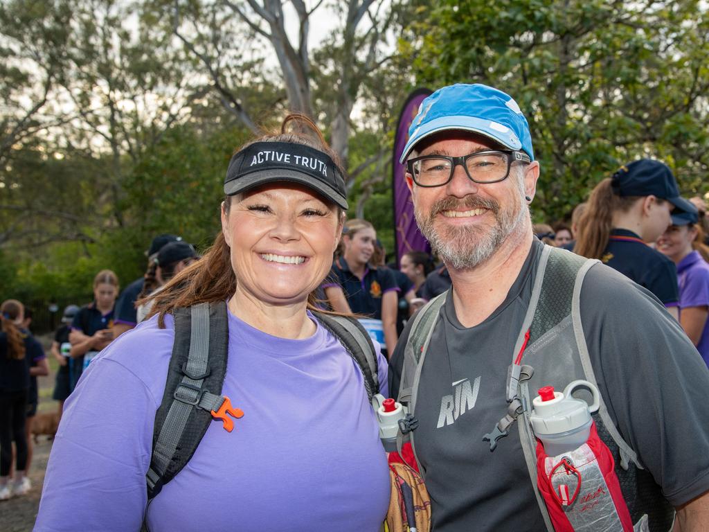 Paula and Mark Gladman took on the 10km hike challenge.The Base Services, Hike for Homeless held at Jubilee Park. October 19th, 2024