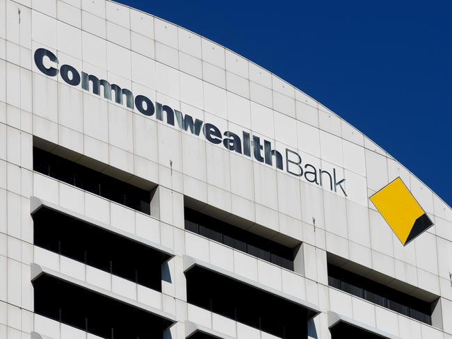 SYDNEY, AUSTRALIA - NewsWire Photos AUGUST 11, 2023: Commonwealth Bank signage in Sydney CBD after reducing interest rates on Friday. Picture: NCA NewsWire / Nikki Short