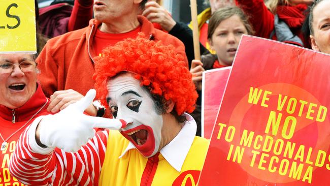 Despite community outcry, McDonald’s finally opened a controversial outlet in Tecoma in 2014.