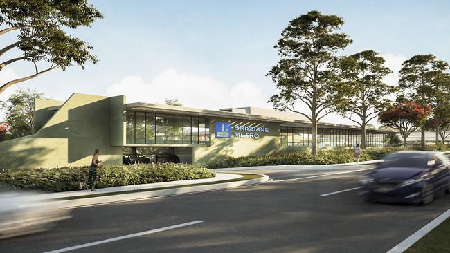 The planned Brisbane Metro depot will initially accommodate the fleet of 60 metro vehicles.