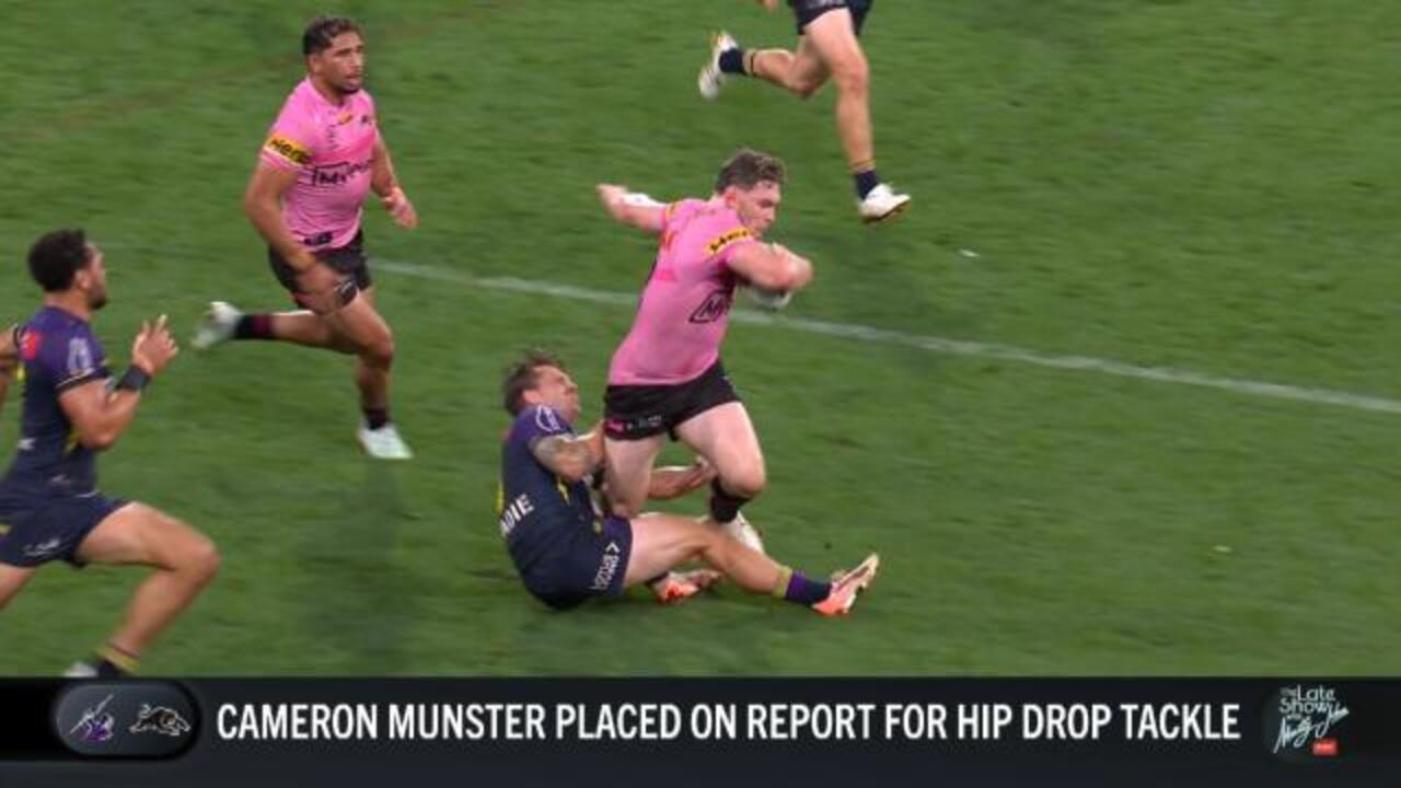 Munster in hot water for hip-drop?