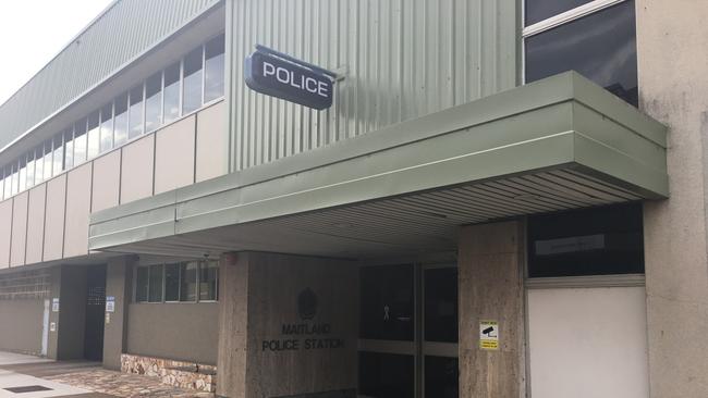 Corrective Service officer arrested and taken to Maitland Police Station and charged with an alleged intimate relationship with a male parolee.