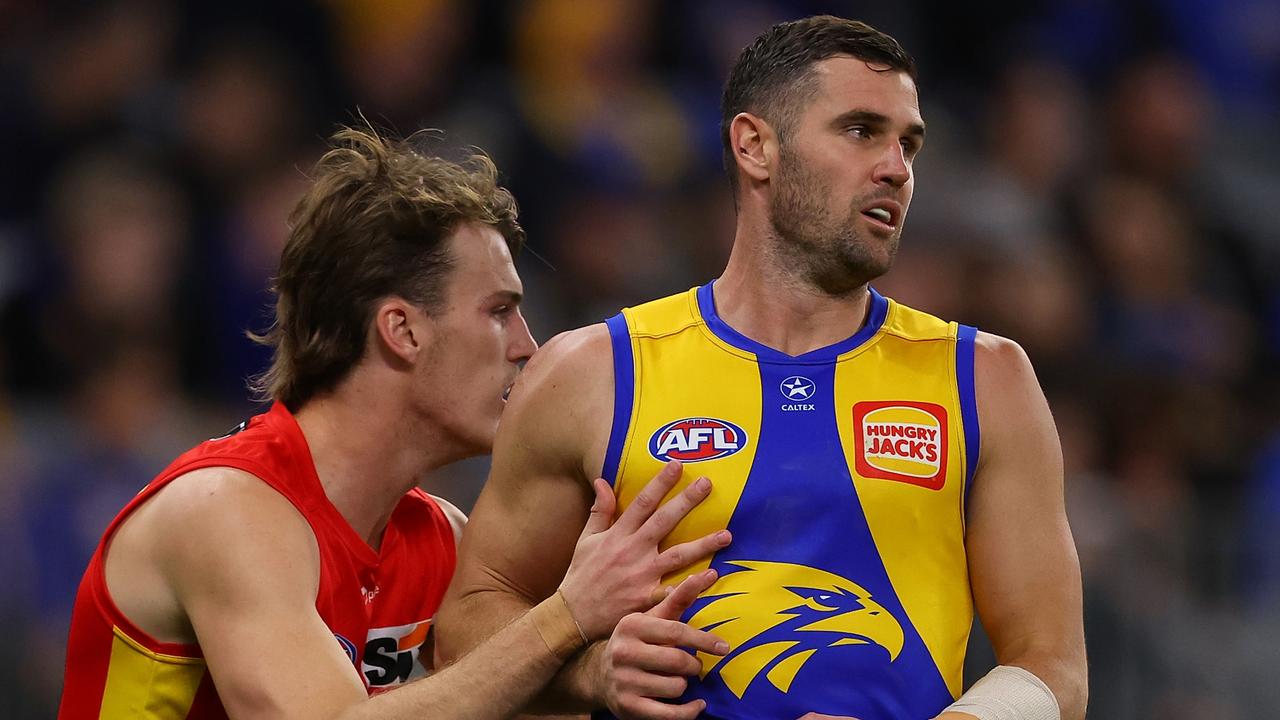 Jack Petruccelle and Reuben Ginbey enhance West Coast Eagles midfield  credentials in Gold Coast loss