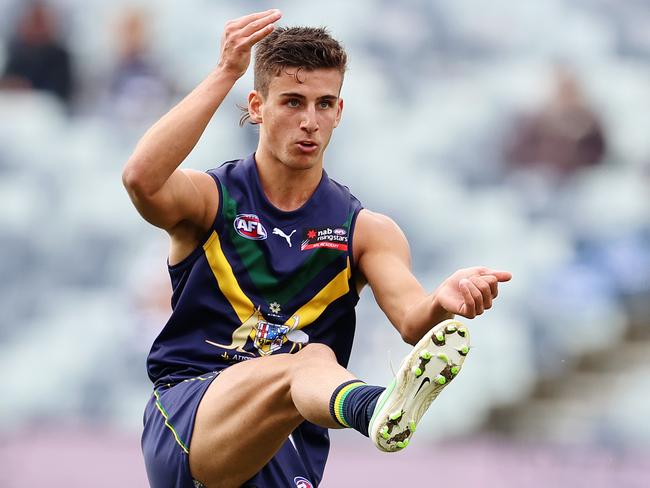 Nick Daicos is hoping to join brother Josh at the Magpies. Picture: Michael Klein