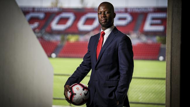 Director of football Bruce Djite says Adelaide United is unlikely to be active during the January transfer window. Picture: Mike Burton