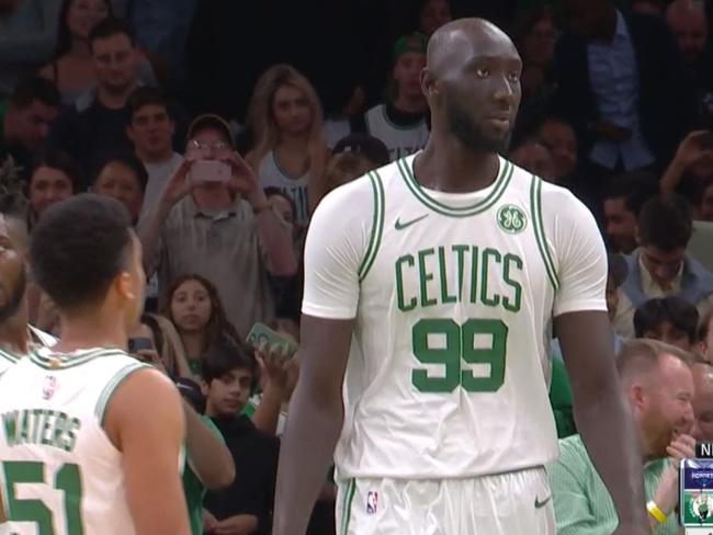 Tacko Fall makes NBA preseason debut