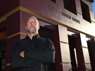 Adam Plooy, remembering his brother Jeremy, outisde Lismore Court where the sentencing of driver Krystyl Sloan-Rummery, 34, took place. Picture: Marc Stapelberg