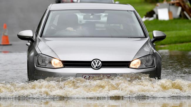 Flooding in Brisbane in May. Picture: NCA NewsWire/John Gass