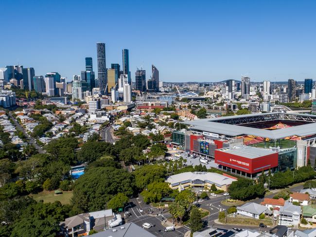 The Brisbane CBD. Picture: Bradley Kanaris/Getty Images