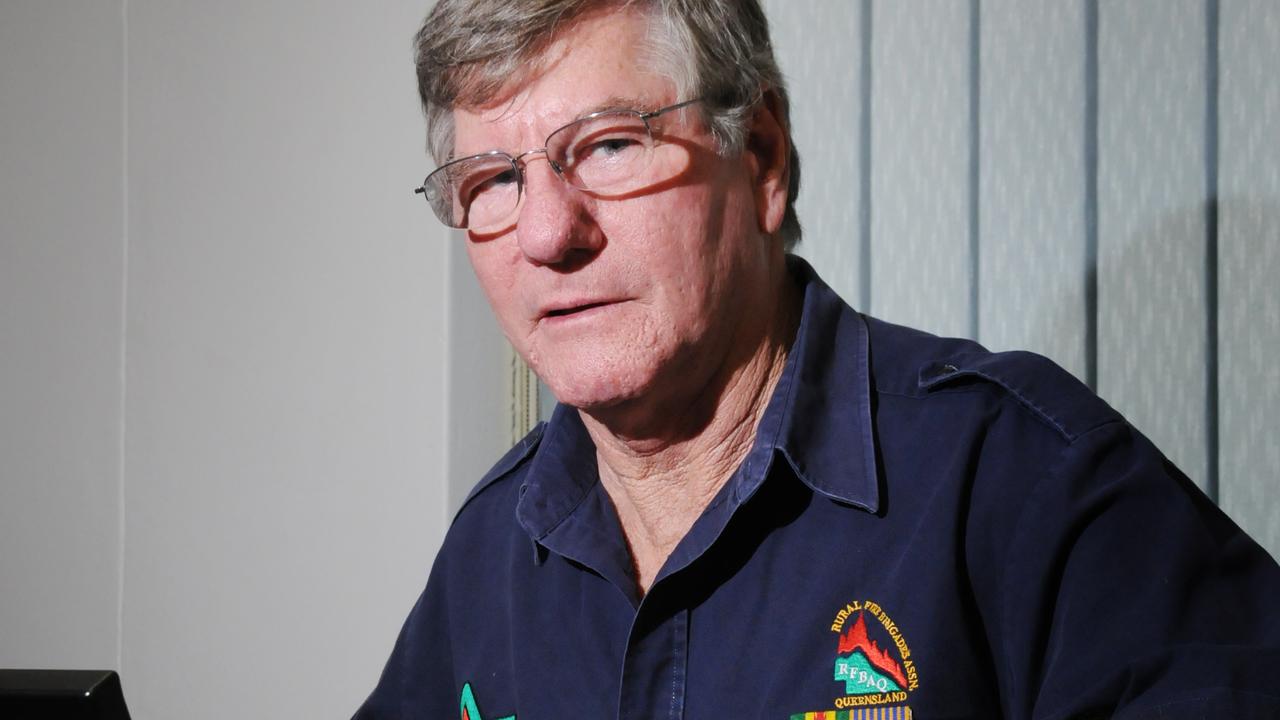 Dick Irwin from Rural Fire Brigade in Gympie Photo Renee Pilcher / The Gympie Times