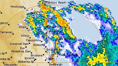 Wild storms continue to batter southeast Queensland.