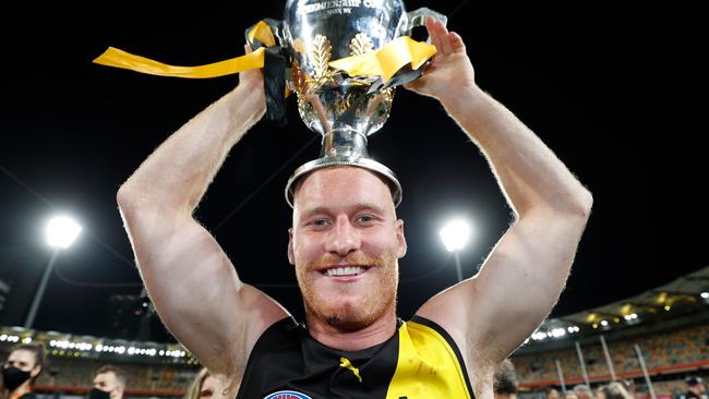 Triple premiership player Nick Vlastuin has signed with Richmond for a further five years. Picture: Getty