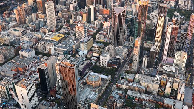 The tower will be the newest addition to Melbourne’s skyline. Digital image