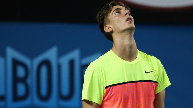 Thanasi Kokkinakis has missed out on a wildcard into the Australian Open. Picture: George Salpigtidis