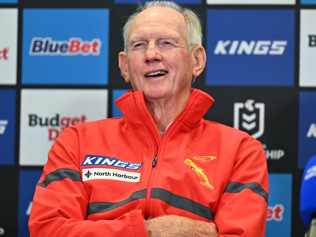 Wayne Bennett has done great things with the Dolphins. Picture: NRL Photos