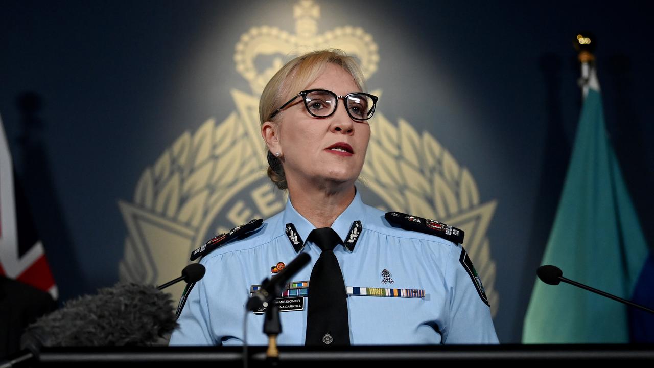 Queensland Police Commissioner Katarina Carroll. Picture: NCA NewsWire / Dan Peled