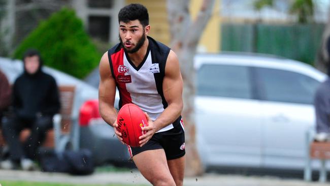 Midfielder Tom Baravi has returned to Maribyrnong Park. Picture: Jamie Morey