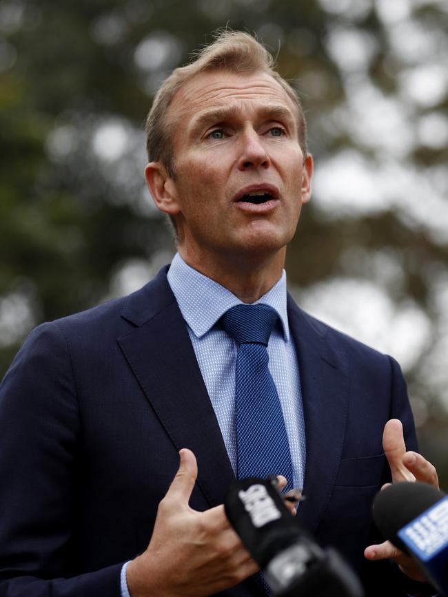 Planning Minister Rob Stokes has been deemed a close contact of Adam Marshall. Picture: NCA NewsWire/Nikki Short