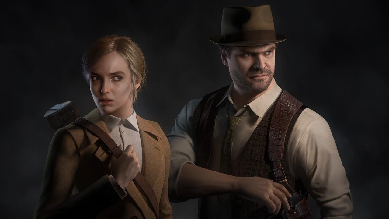 Alone In The Dark will feature David Harbour and Jodie Comer as the game’s protagonists. Picture: Steam.