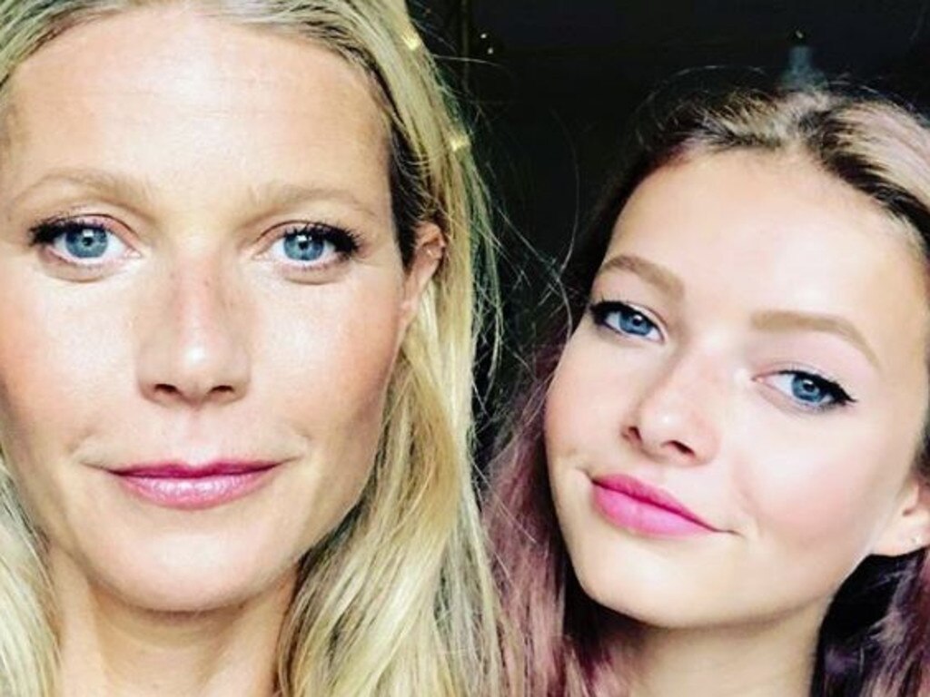 Gwyneth Paltrow with her daughter, Apple Martin.