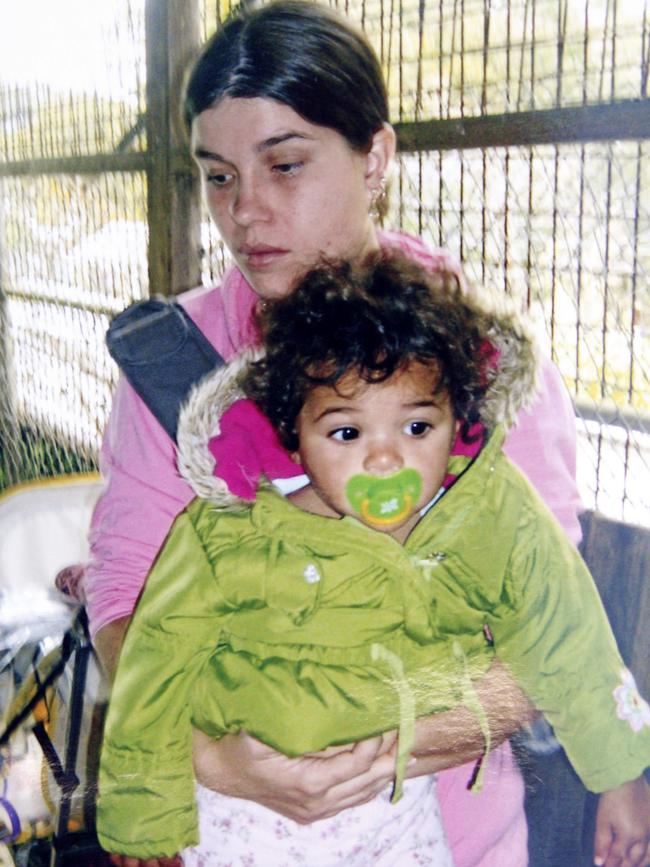 Donna Deaves pictured with her two-year-old daughter Tanilla Warwick-Deaves.