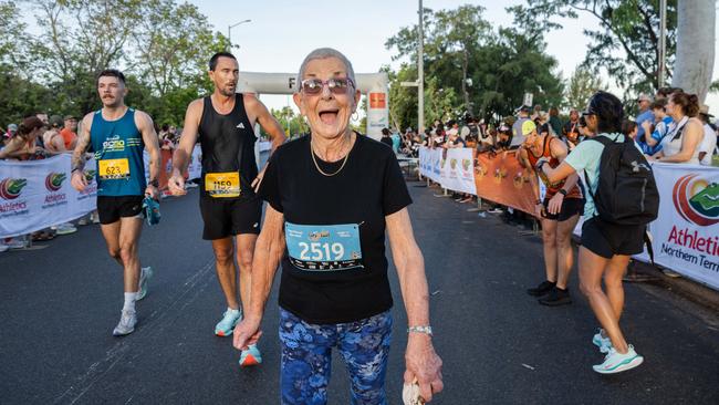 A record breaking number of runners took part in the 2025 edition of the annual NT City2Surf, Sunday, June 1. Picture: Pema Tamang Pakhrin
