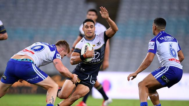 Valentine Holmes could be back to square one. AAP Image/Dan Himbrechts.