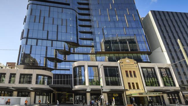 The new building at 60 King William St, Adelaide. Picture: Roy VanDerVegt