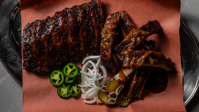 Holy smoke: these pork ribs are good. Photo: Nikki To / TWAM