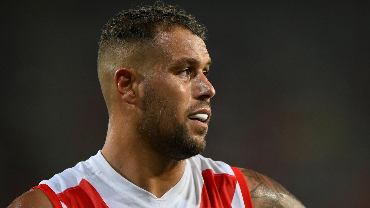 Franklin will miss Sydney’s clash with Hawthorn due to suspension. (Photo by Matt Roberts/Getty Images)