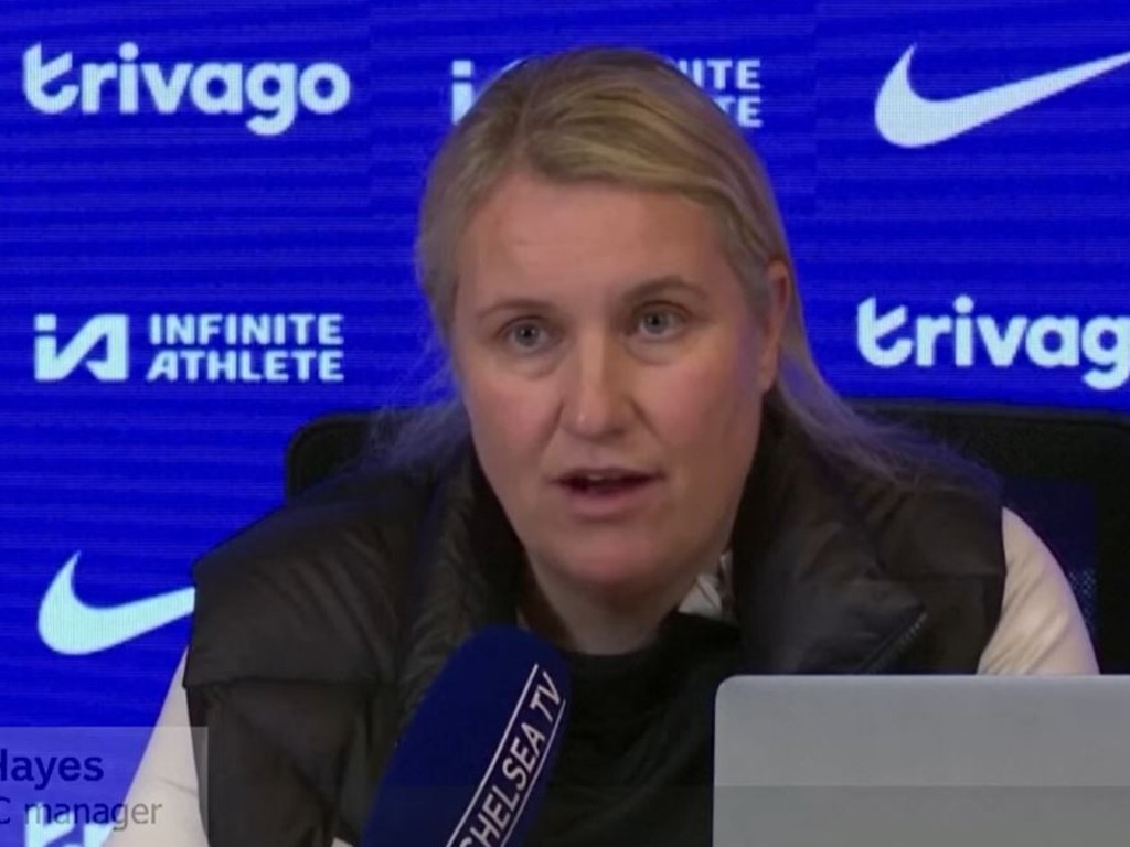 Chelsea’s manager Emma Hayes said Sam Kerr had the club’s “full support”. Supplied