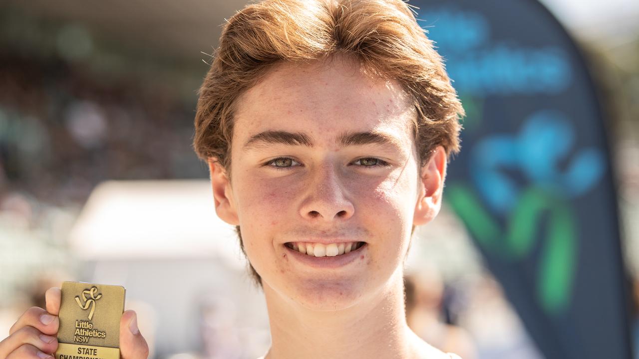 A delighted Nathaniel Clarke after his gold. Pic: Julian Andrews