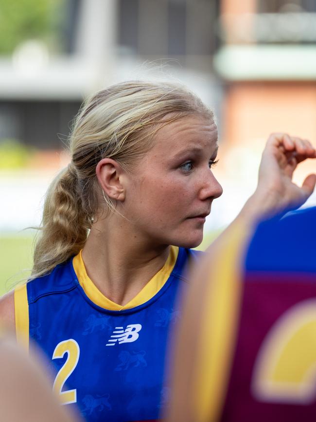 Molly Ferguson at the recent under-16 girls AFL National Development Championships. Picture: Ben Grimes