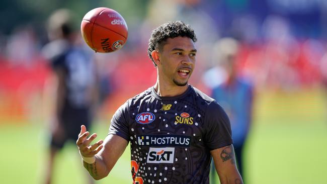 Malcolm Rosas has been told he can explore his options despite only signing a new two-year deal in 2023. Picture: Russell Freeman/AFL Photos via Getty Images