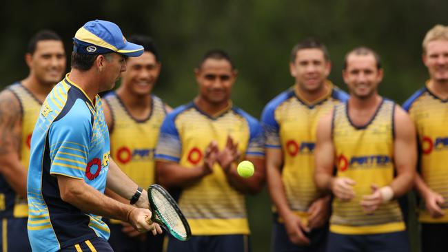 Michael Hagan resigned as Parramatta coach for health reasons.