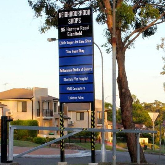 The Harrow Road Glenfield Neighbourhood shops. Picture: Supplied