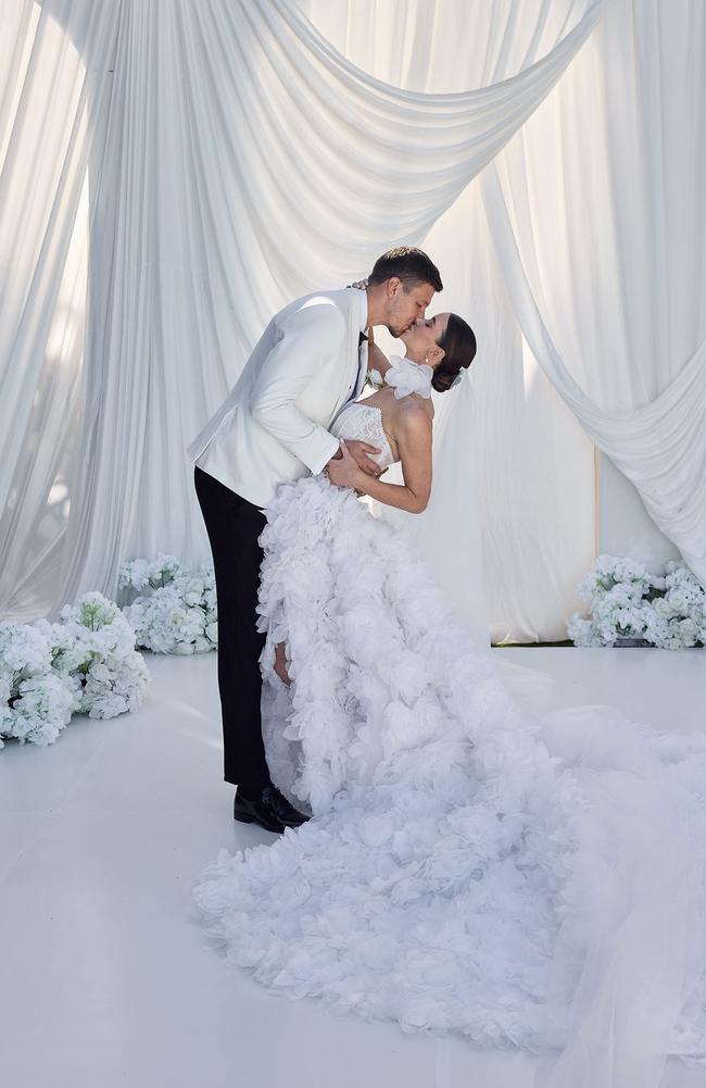 Brittany Hockley has tied the knot in a lavish ceremony in Bali. Picture: Instagram/brittany_hockley
