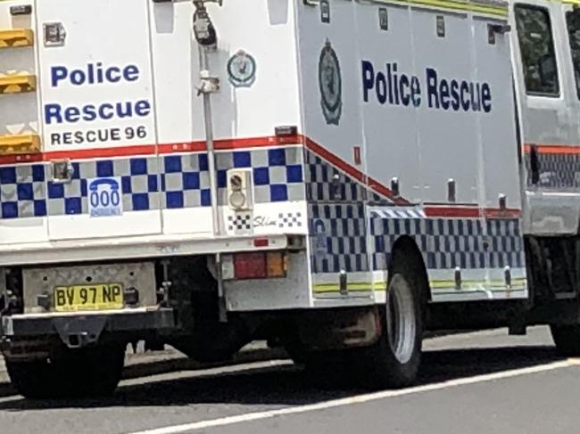 Police at Wyrallah Rd Public School.